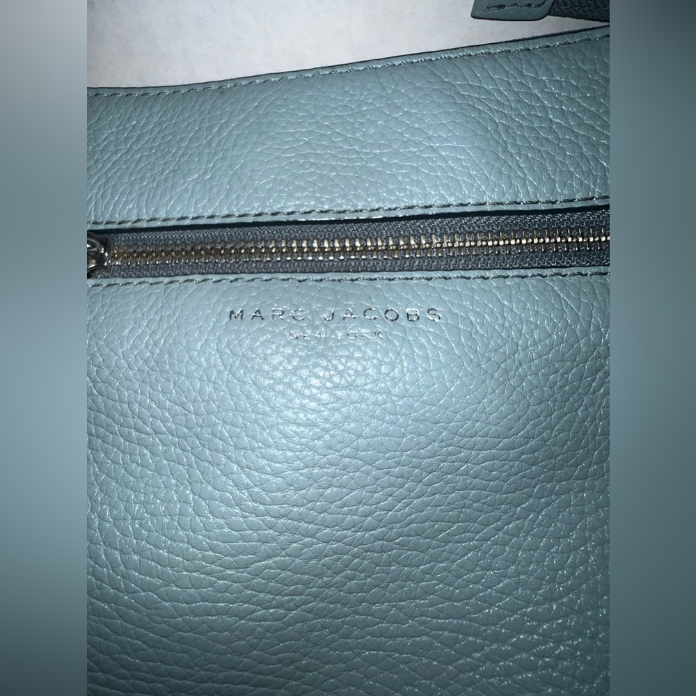 MARC JACOBS Blue Leather Crossbody Bag - Picture 4 of 12